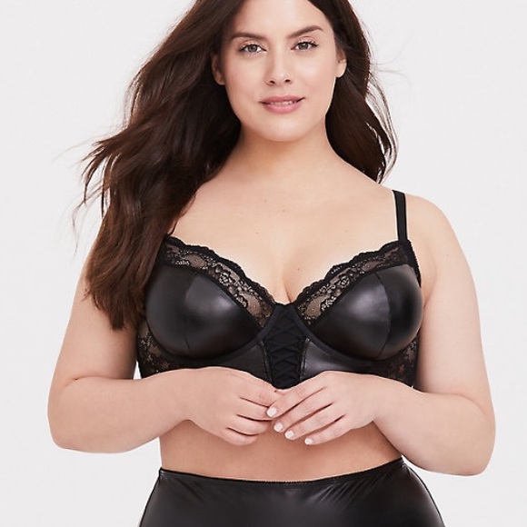 torrid Other - 🆕 Torrid NWT Faux Leather Bralette